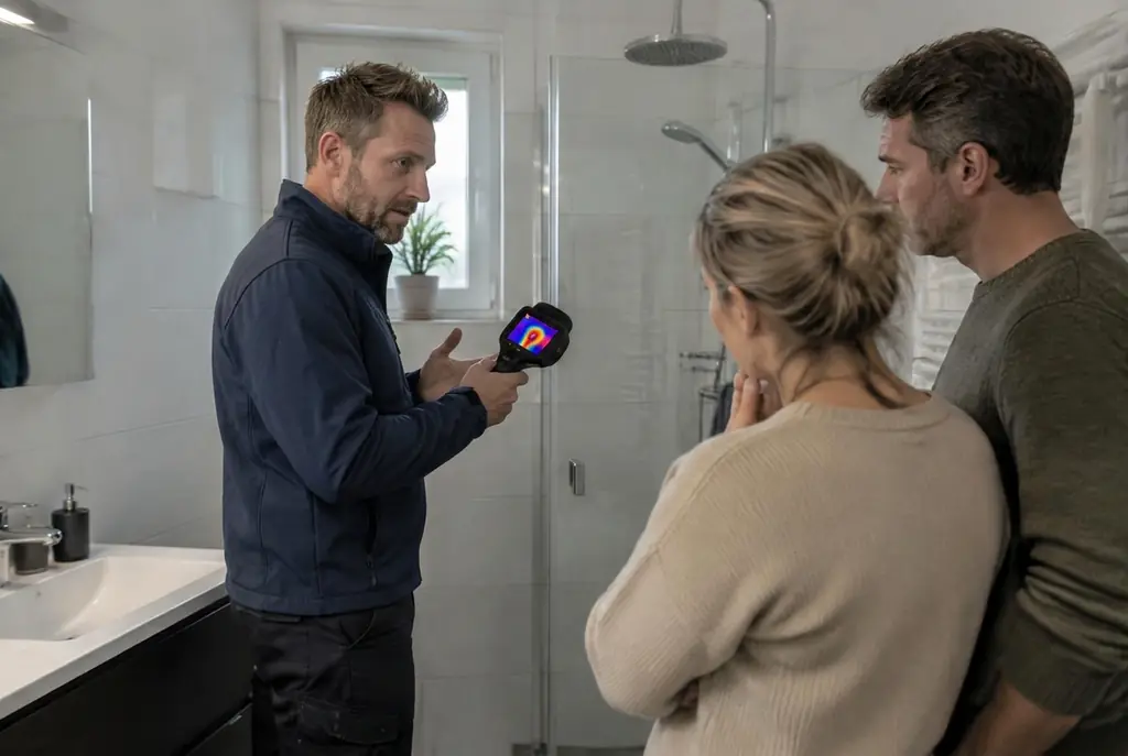 Lekdetectie Capelle aan den IJssel – specialist legt bevindingen uit aan bewoner